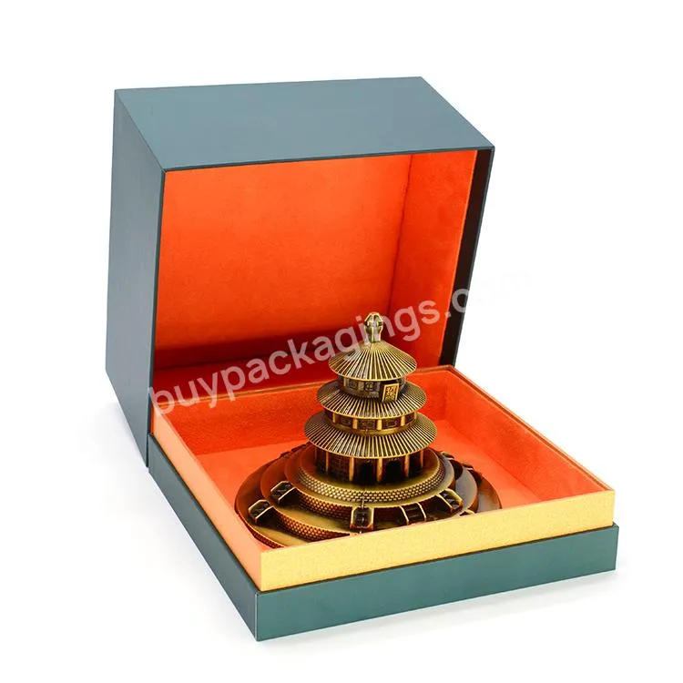 package design Custom temple of Heaven miniature souvenir high-grade perfume bottle with box packaging gift box