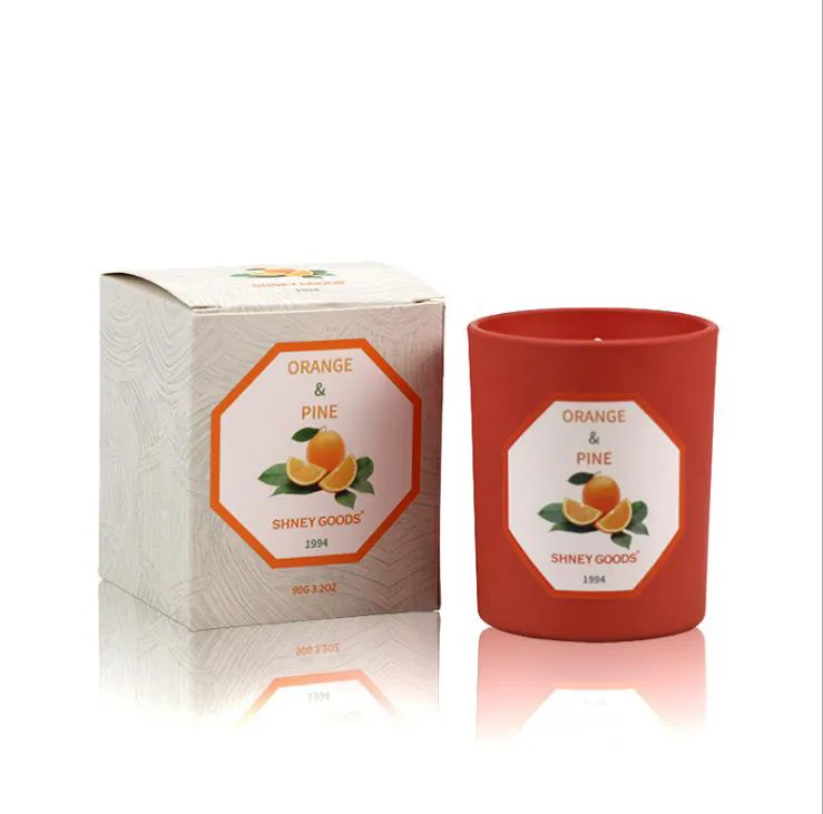 Paper Candle Jar Packaging Box of 8oz
