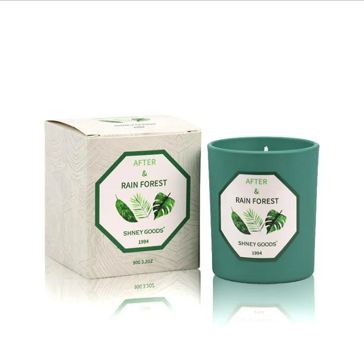 Paper Candle Jar Packaging Box of 8oz