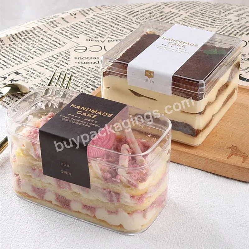 Plastic Clear Transparent Dessert Container Cookie Dessert Boxes Packaging - Buy Packaging Clear Boxes Dessert,Transparent Plastic Cookie Boxes,Cookie Packaging Box Plastic.