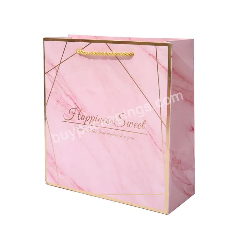 Printing Cute Paper Gift Bag Packaging Unique Customized Creative Art Paper Paperboard