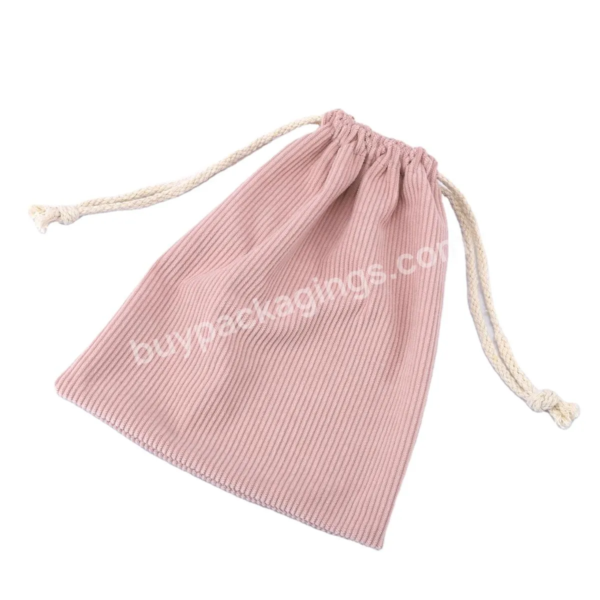 Promotion Soft Corduroy Dust Bag For Shoes Paackaging Customized Velvet Gift Dust Clothes Bag