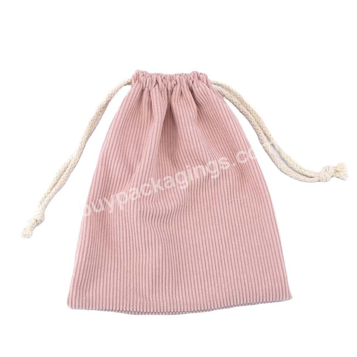 Promotion Soft Corduroy Dust Bag For Shoes Paackaging Customized Velvet Gift Dust Clothes Bag