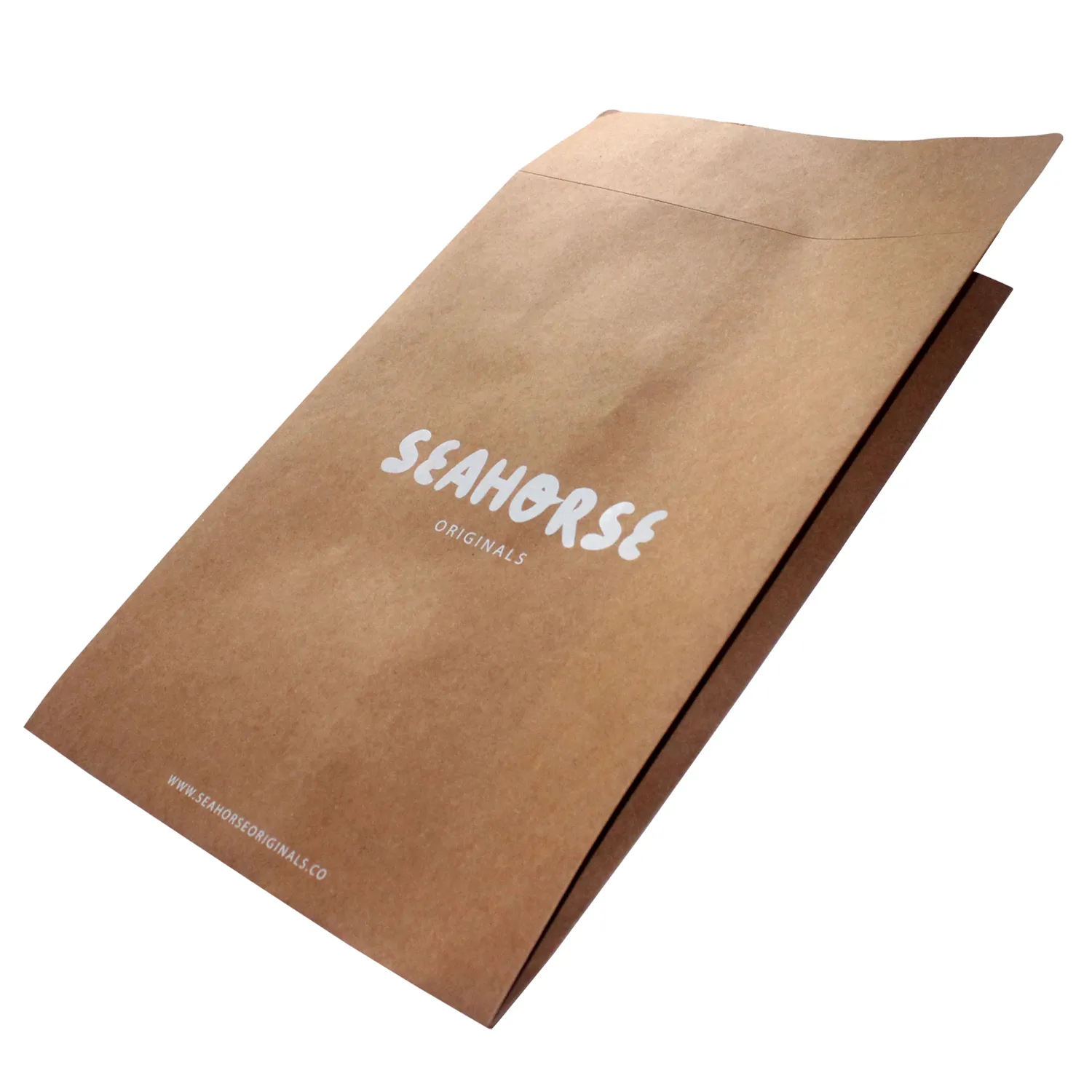 Recycled biodegradable kraft bag paper mailing envelope expandable shipping bag for apparel