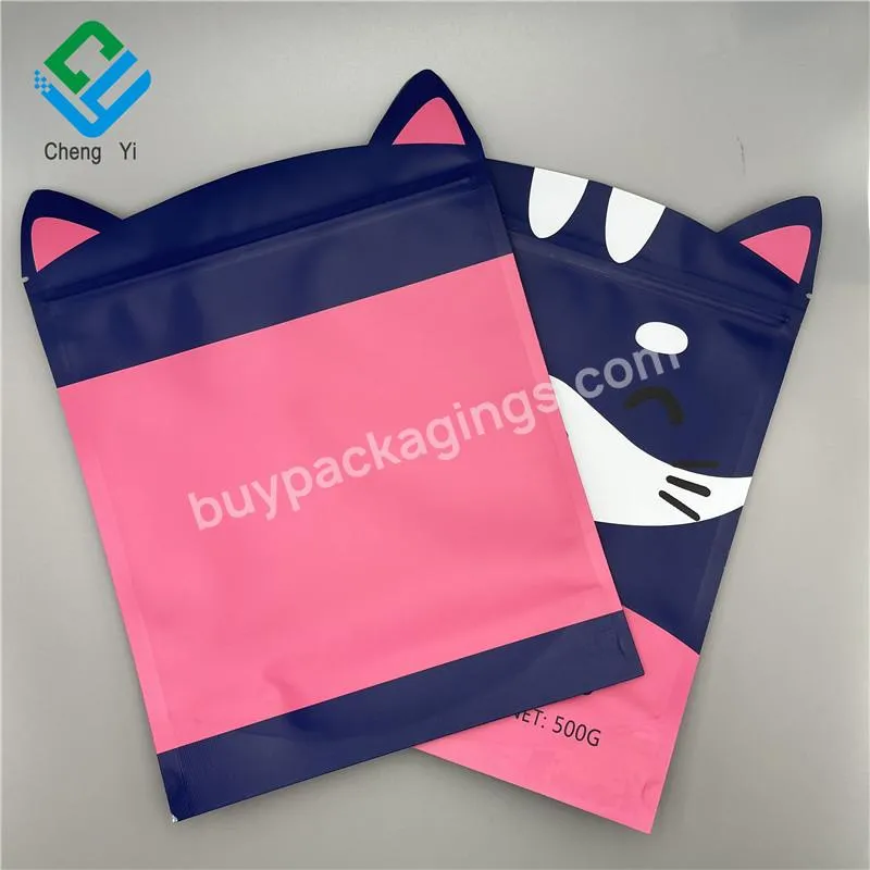 Reusable Aluminium Foil Plastic Wet/dry Cat And Dog Pet Food Pouch Packaging Bag For Animal Pet Food - Buy Customized Print Stand Up Pouch With Zipper For Pet Food Packaging Bag,Resealable Zipper Top Custom Pouch Bags Snacks Flat Bottom Bags For Pet Food.