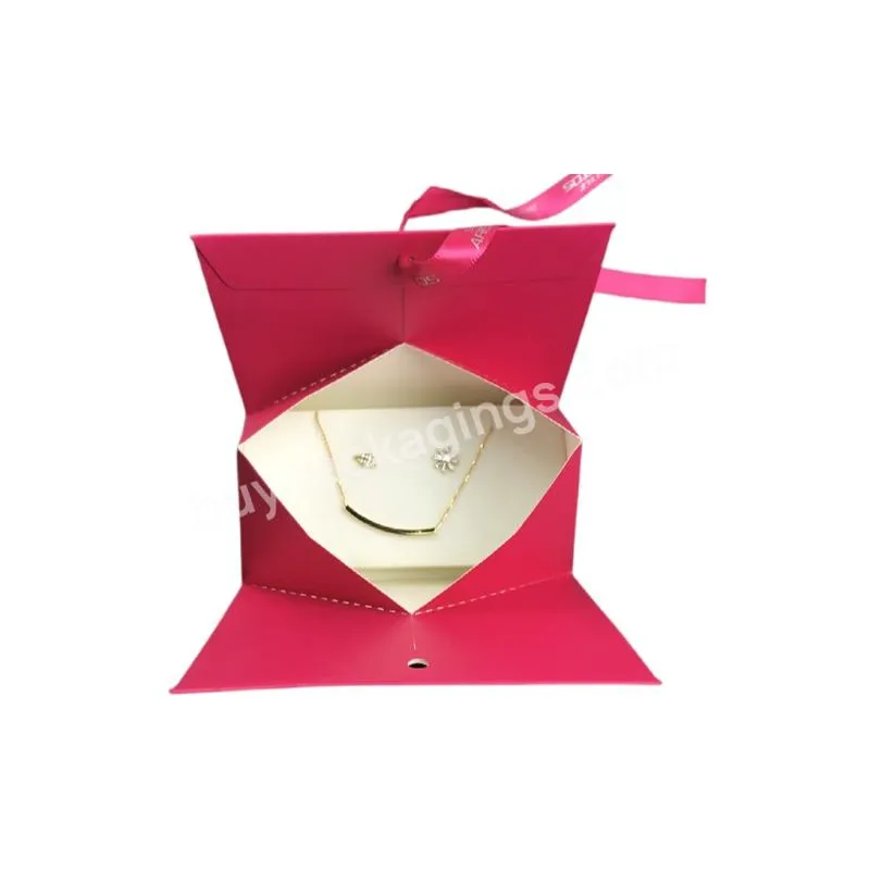 Rose Red Custom Triangle Small Rigid Paper Board Box For Jewelry/bracelets & Bangles Pr Packaging In Bulk - Buy Custom Triangle Small Rigid Paper Board Box,Rose Red Box For Jewelry,Box For Bracelets And Bangles.