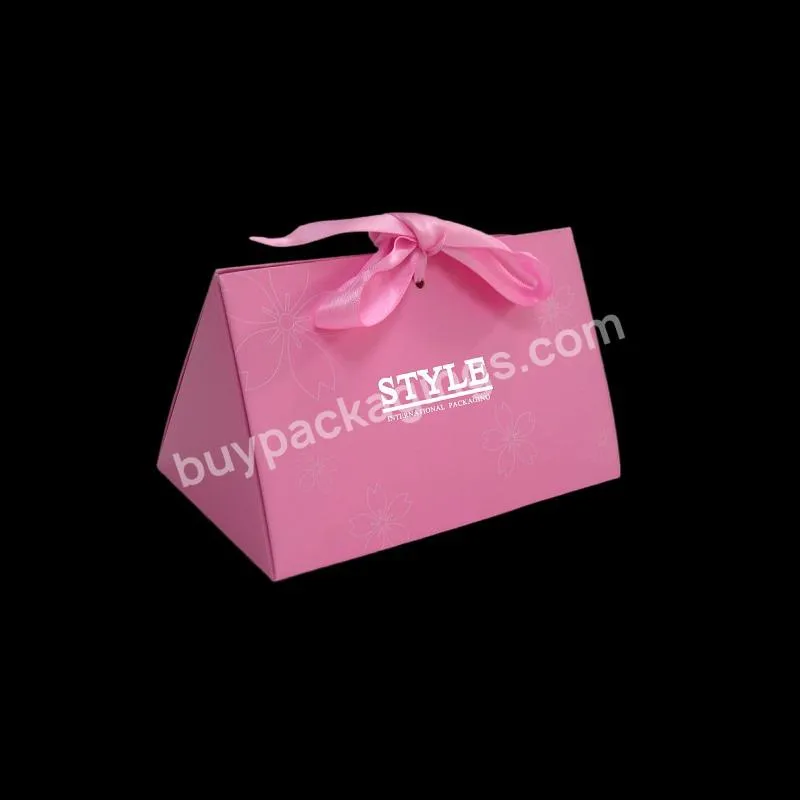 Rose Red Pink Custom Elegant Newest Fashion Elegant Ring Bracelet Earring Necklace Package Wig Packaging Boxes And Bags - Buy Wig Packaging Boxes And Bags,Box Ring Bracelet Earring Necklace Package,Rose Red Pink Custom Box And Carry Bag For Jewelry.