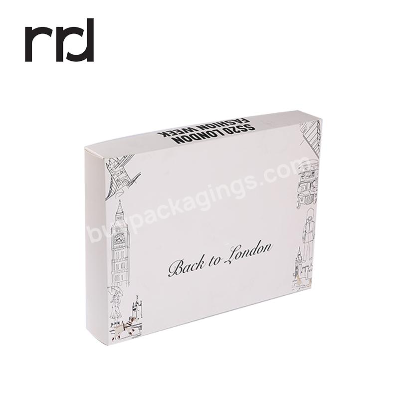 RR Donnelley Hair Extension Custom Logo Luxury White Beauty Corrugated Paper Customized Perfume Cosmetic Cardboard Packing Boxes