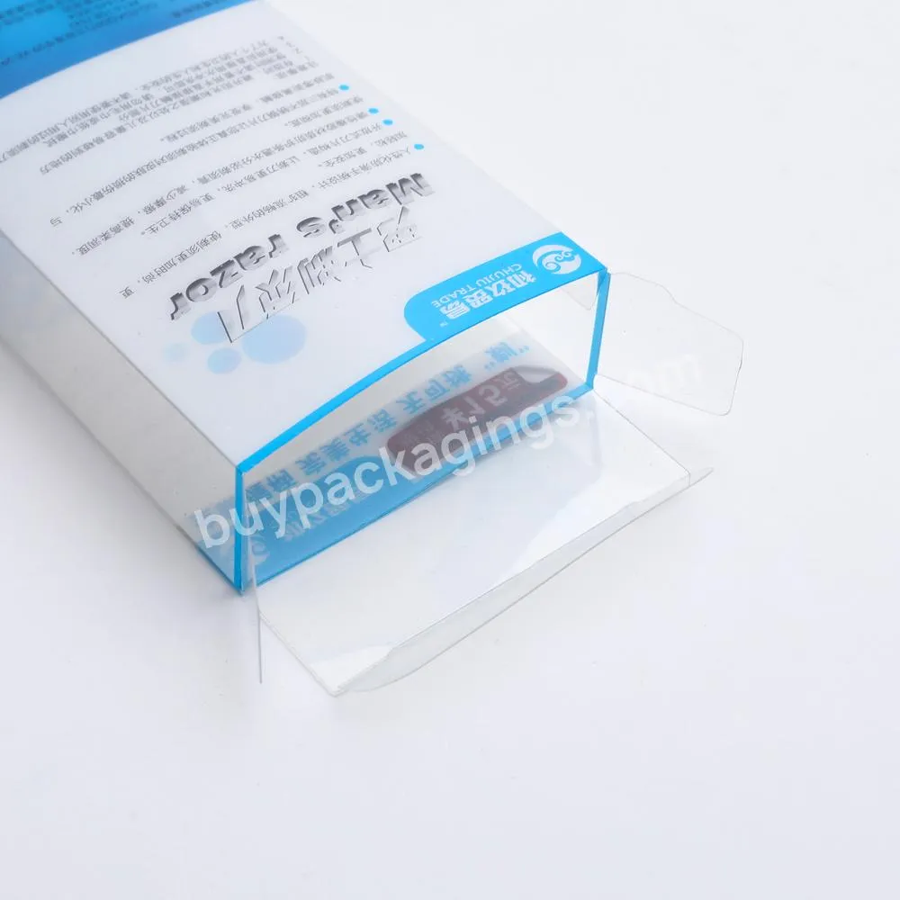 Source Factory DIrectly Selling Clear Box PVC PET Plastic  Retail Packaging Boxes