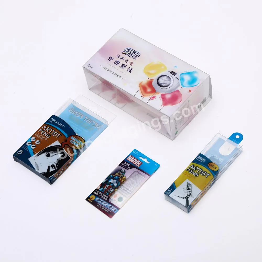 Source Factory DIrectly Selling Good Quality Square Clear PVC Plastic Boxes