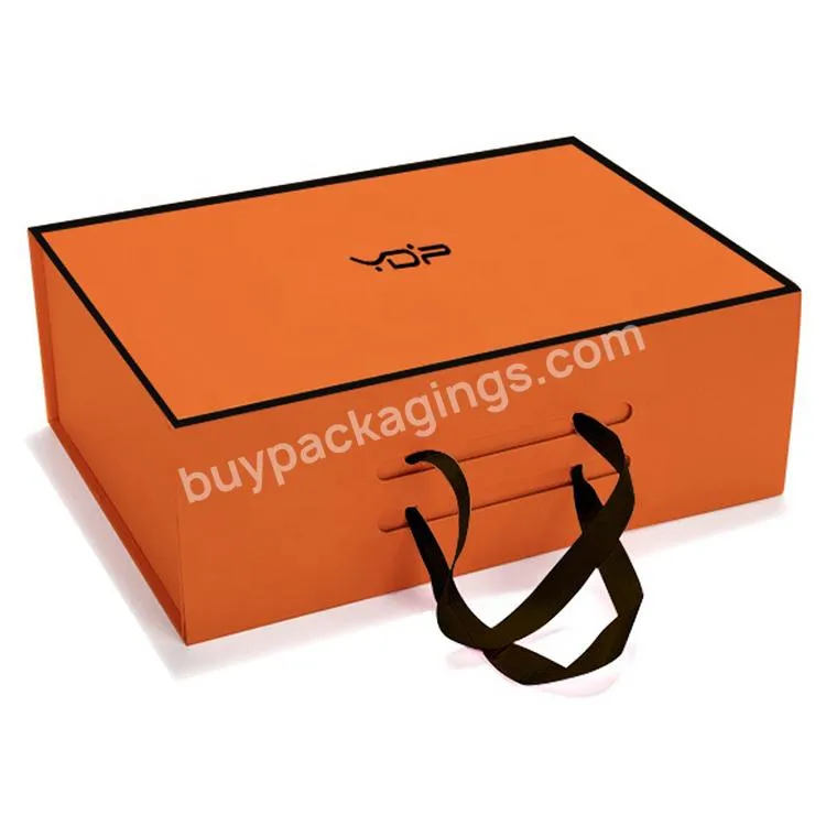 Source Packaging Factory Customized Optional Designs Portable Foldable Rigid Box