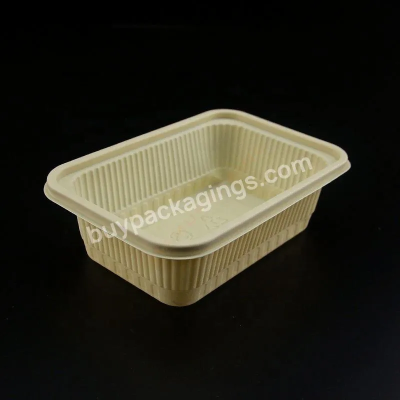 Takeaway Biodegradable Disposable Bento Lunch Boxes