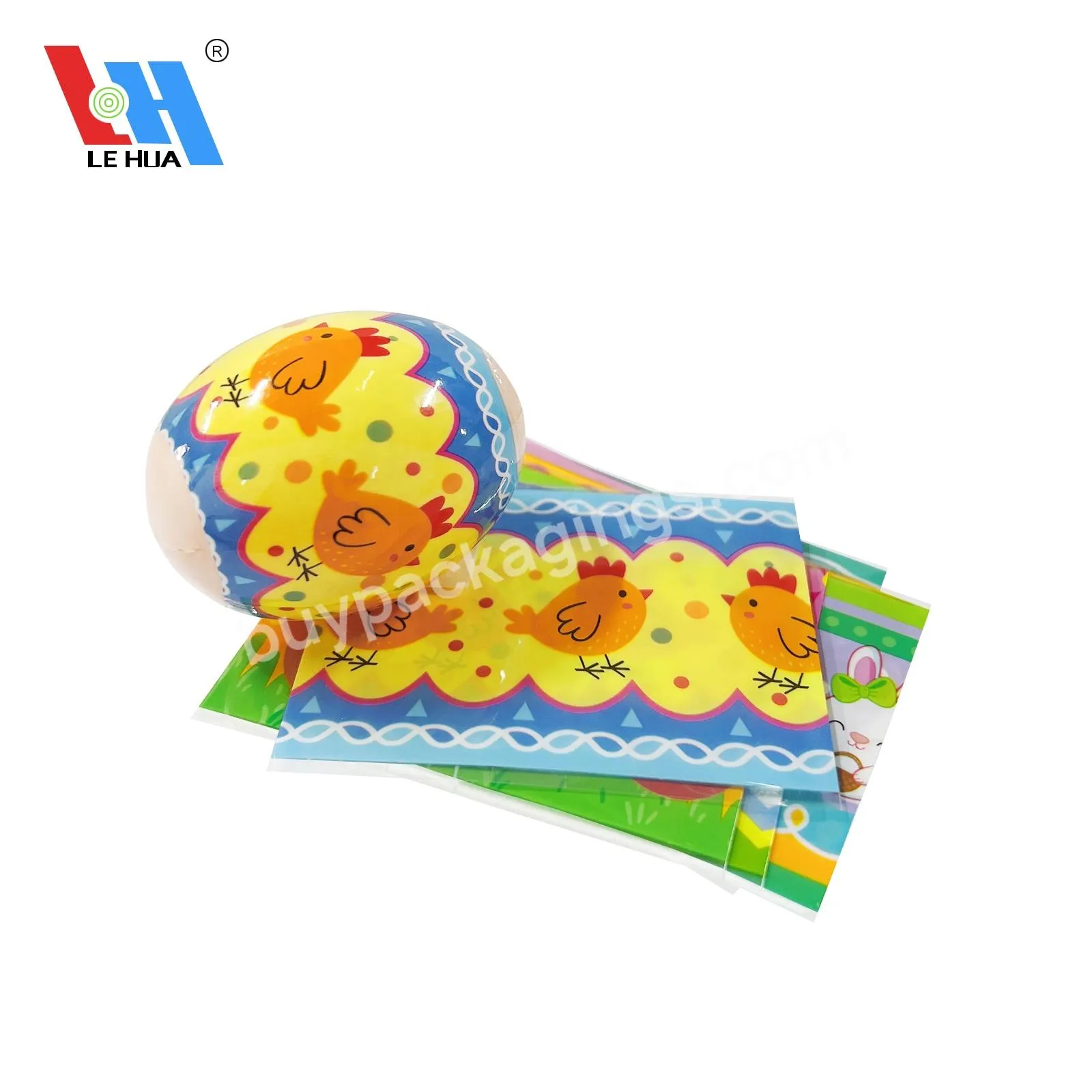 Thermo Heat Shrink Sleeve Decoration Easter Egg Wraps - Buy Pvc Shrink Sleeves,Shrink Wrap For Joy Eggs,Pet Shrink Wraps.