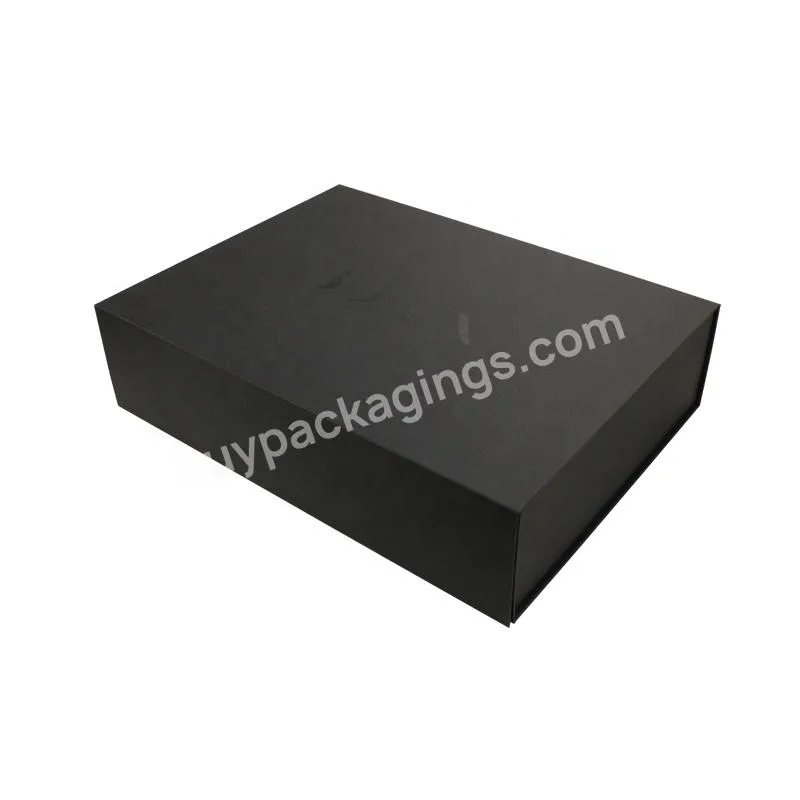 Top Fashion Black Magnetic Gift Box