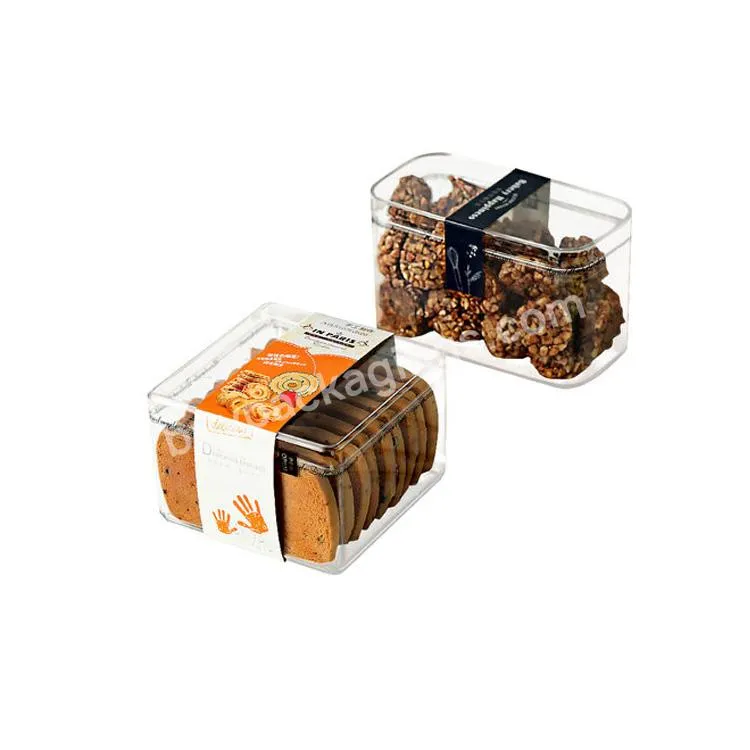 Transparent Hard Plastic Disposable Dessert Fruit Cake Container For Dessert With Lid - Buy Disposable Containers For Dessert,Transparent Dessert Fruit Container,Disposable Plastic Dessert Container With Lid.