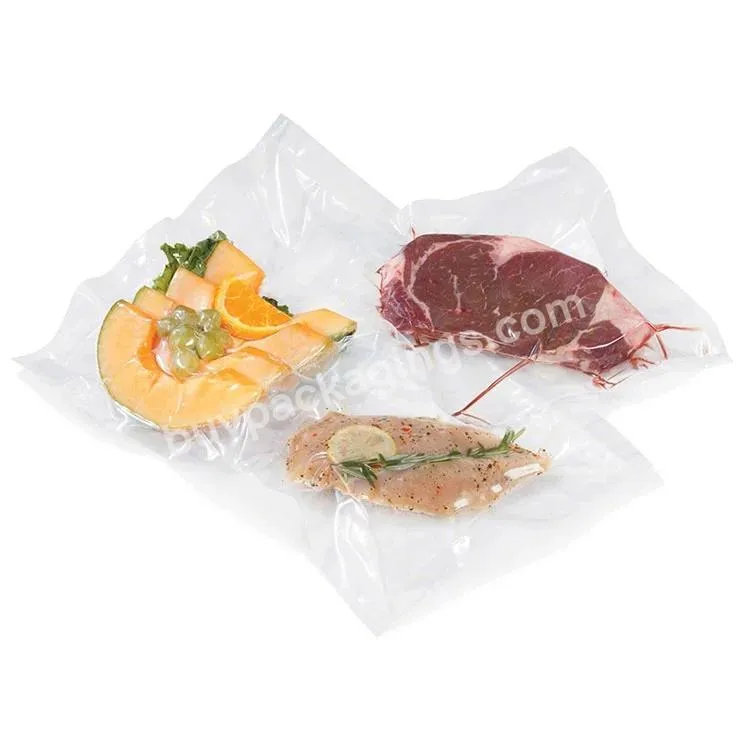 Vacuum Package Embossed Bag Transparent Plastic Seafood Frozen Embossed Rolls Food Vacuum Sealer Bags - Buy Vacuum Sealer Bags,Food Vacuum Sealer Bags,Vacuum Sealer Bags Rolls.