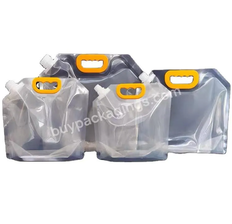 Washing Power Packaging Free Standing Liquid Juice Pouch Bag Plastic Laundry Detergent Bag Spout Pouch With Capping - Buy Drinking Pouch Bag,Laundry Liquid Soap Detergent Packaging Stand Up Spout Pouch,Daily-chemical Packaging.