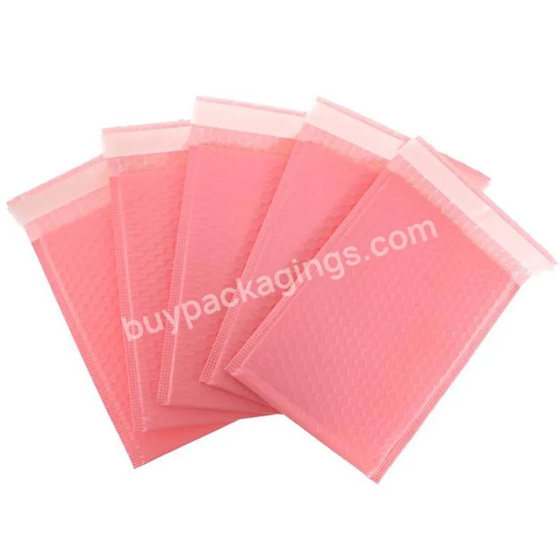 Waterproof Custom Personalised Logo Biodegradable Plastic Shipping Mailing Bags Pink Black Yellow Chocolate