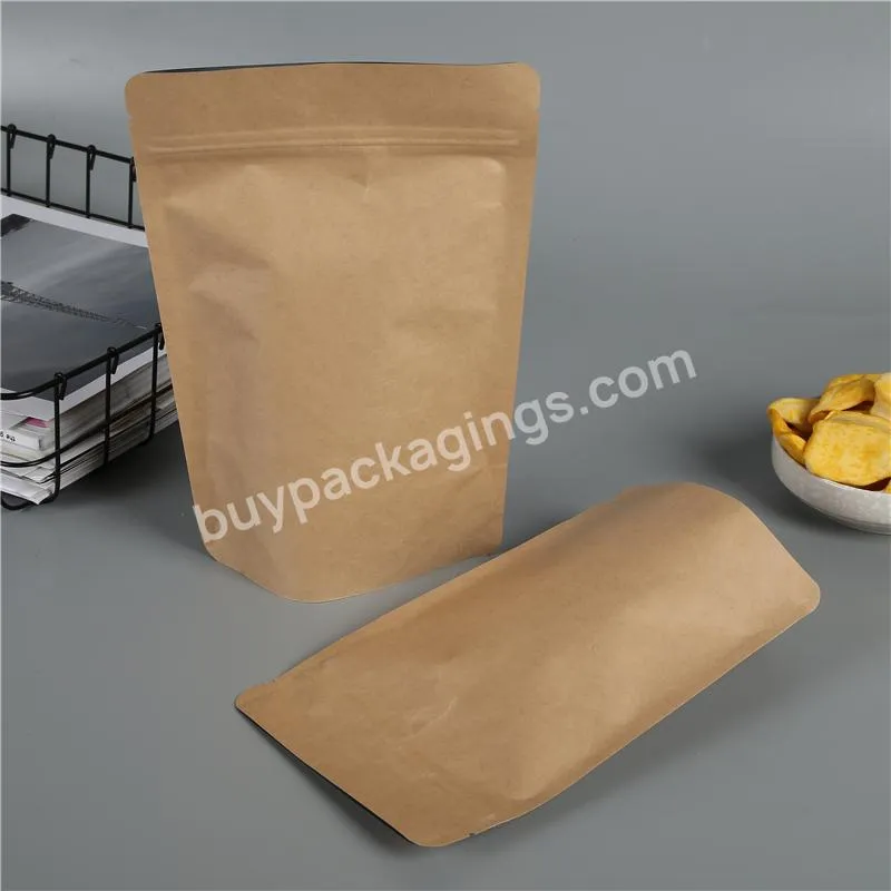 White Pouch Bag Doypack Tea Heat Seal Food Grade Laminated Material Window China White Kraft Paper Bags - Buy White Kraft Paper Bags,Kraft Paper Bag China,Kraft Paper Window Bag.