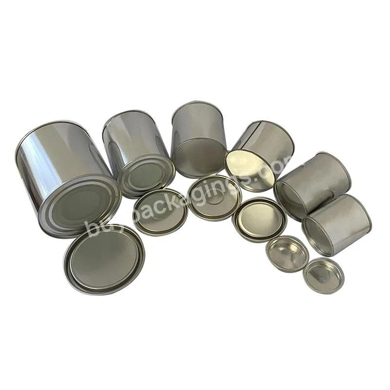 Wholesale 0.1l-1l Empty Round Metal Paint Tin Cans With Lid For Paint And Candles - Buy Paint Cans,Metal Paint Cans,Metal Paint Tin Cans.