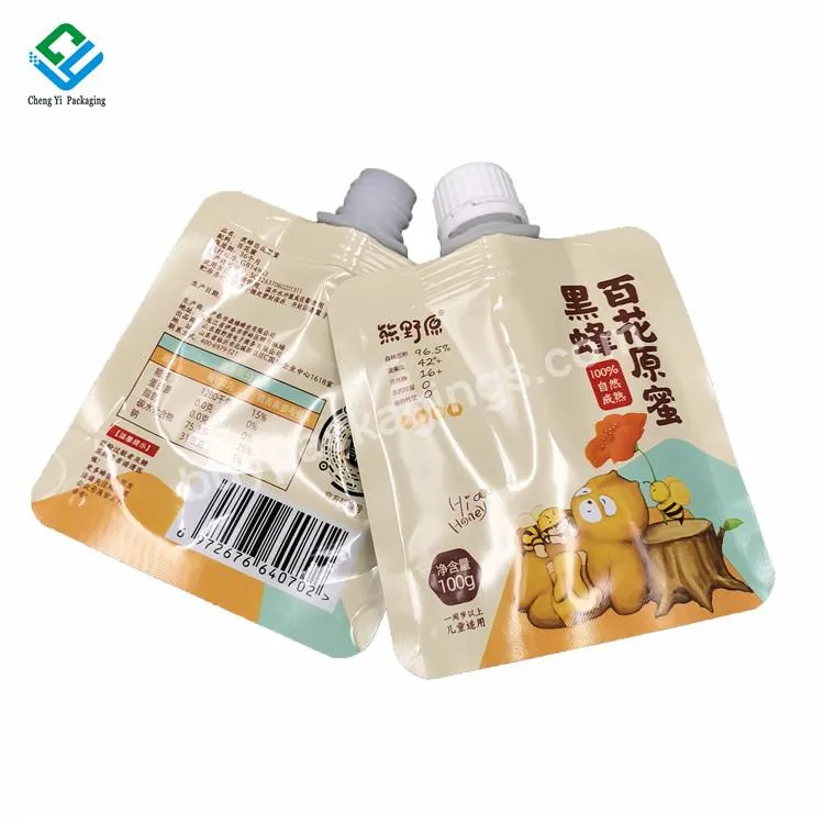 Wholesale 4 Oz Puree Spout Pouch For Baby Food Packaging Doypack Stand Up Liquid Drink Pouches - Buy Bpa Free Squeeze Baby Food Pouch Plastic Liquid Packaging Bag For Juice Honey,90g Reusable Spout Pouch For Baby Food Packaging Spouted Pouch.