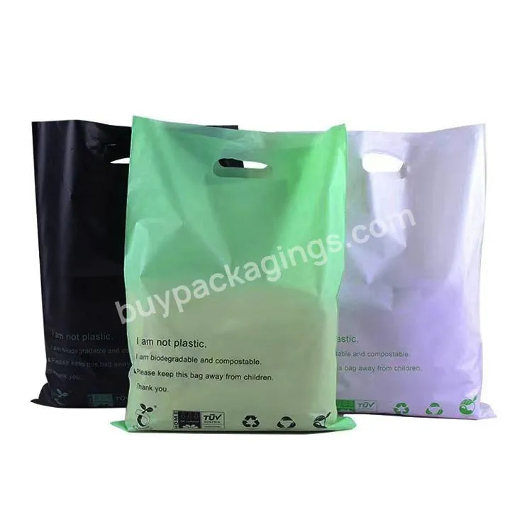 Wholesale Biodegradable Clear Die Cut Thank You Plastic Bag Handle Plastic Shopping Bag With Handles - Buy Die Cut Handled Bags,Biodegradable Shopping Plastic Bag,Thank You Bags With Handles.