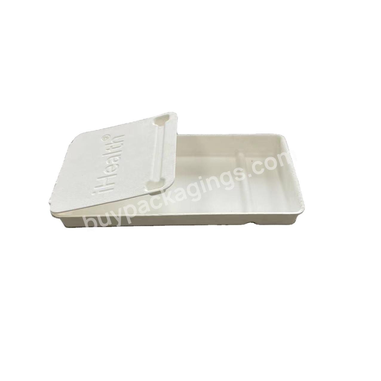 Wholesale Biodegradable Recyclable Molded Storage Box Paper Pulp Mold Cosmetic Pack Tray Inner Packaging - Buy Molded Paper Pulp Packing Inner Tray,Cosmetic Pack Tray,Biodegradable Pulp Molded Storage Box Recyclable Paper Tray Molded Pulp Packaging.