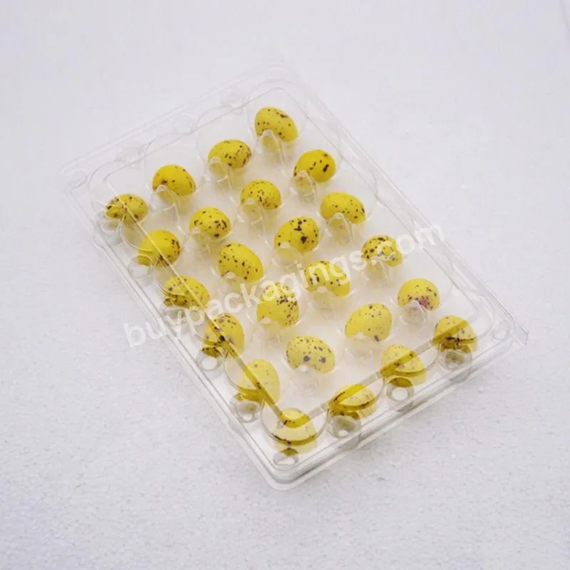 Wholesale Clear Plastic Blister Quail Egg Tray For 24 Holes - Buy Quail Egg Tray,Plastic Quail Egg Tray,Blister Tray.