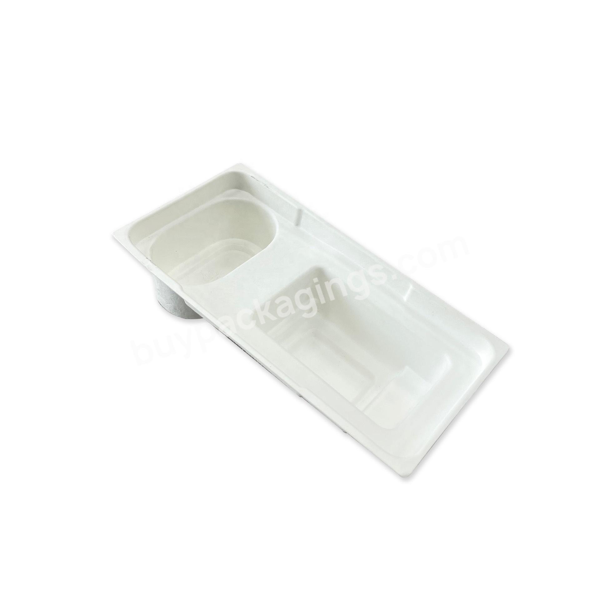 Wholesale Compostable Disposable Paper Packaging Wet Press Molded Pulp Bagasse Inner Tray - Buy Electronic Pulp Tray,Molded Pulp Paper Tray Paper Electronic Inner Components Parts Pulp Paper Tray,Packing Box Inner Tray.