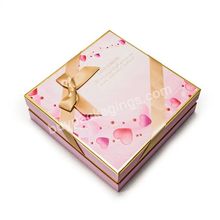 Wholesale Custom Luxury Empty Chocolate Paper Gift Packaging Boxes Candy Chocolate Box With Printing Paper Tray - Buy Chocolate Gift Box,Chocolate Box With Paper Tray,Candy Chocolate Box.
