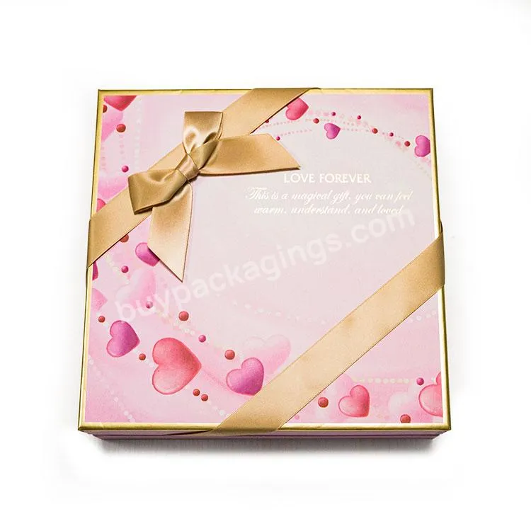 Wholesale Custom Luxury Empty Chocolate Paper Gift Packaging Boxes Candy Chocolate Box With Printing Paper Tray - Buy Chocolate Gift Box,Chocolate Box With Paper Tray,Candy Chocolate Box.