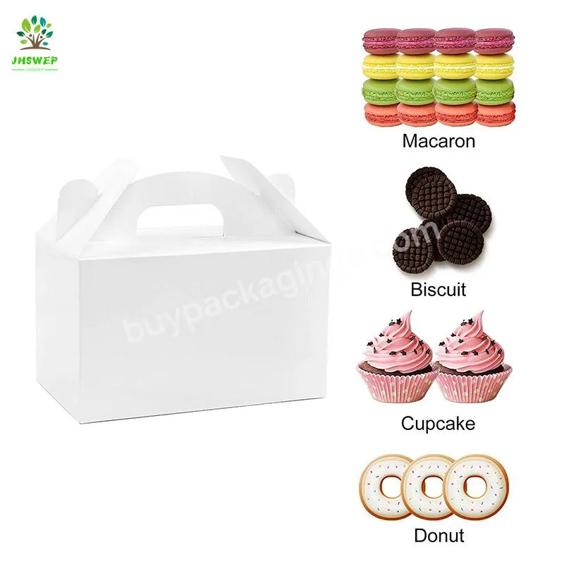 Wholesale Customized Size Boxes For Cake 6*3.5*3.5 Inches Packing Food Packing Box With Handle - Buy Small Kraft Paper Cookie Boxes,Packing Boxes For Small Business,Boxes For Cake Packing.