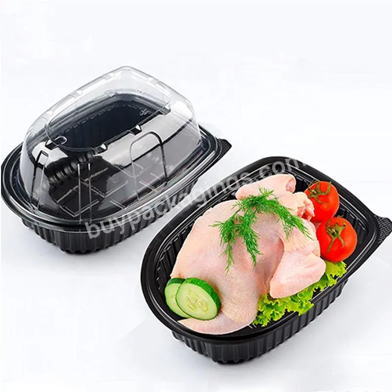 Wholesale Disposable Pp Plastic Food Container With Lid For Chicken Meat - Buy Plastic Chicken Meat Container,Disposable Food Container,Disposable Pp Chicken Meat Container.