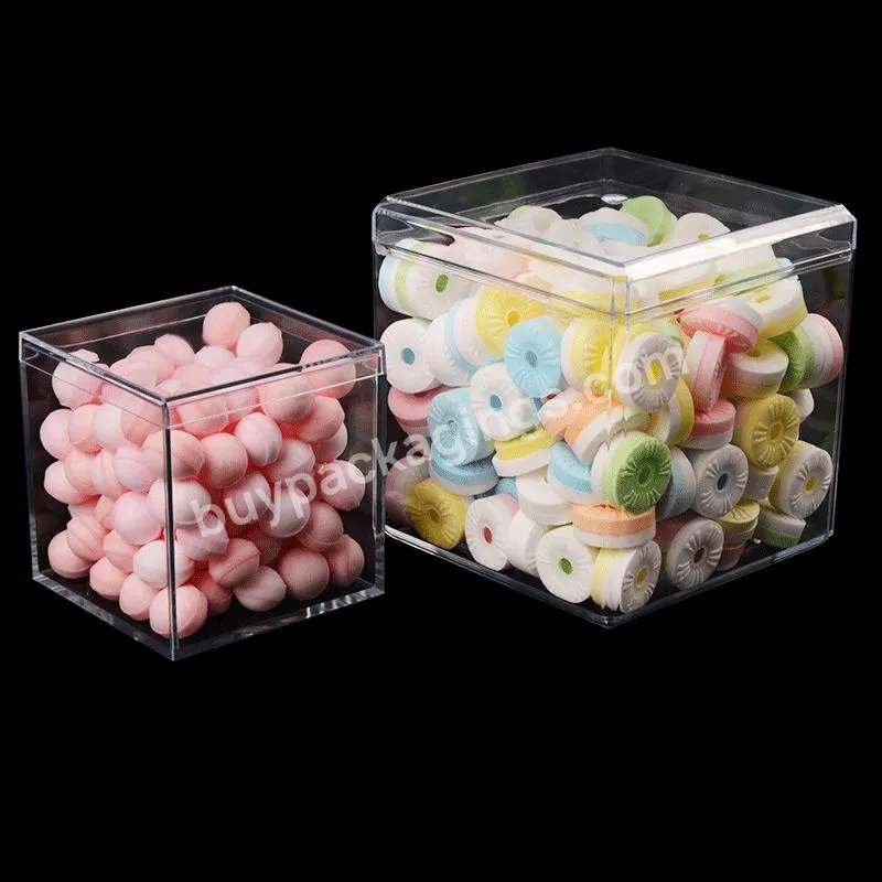 Wholesale Disposal Small Clear Plastic Acrylic Party Candy Boxes - Buy Wholesale Candy Boxes,Party Candy Box,Clear Plastic Candy Box.