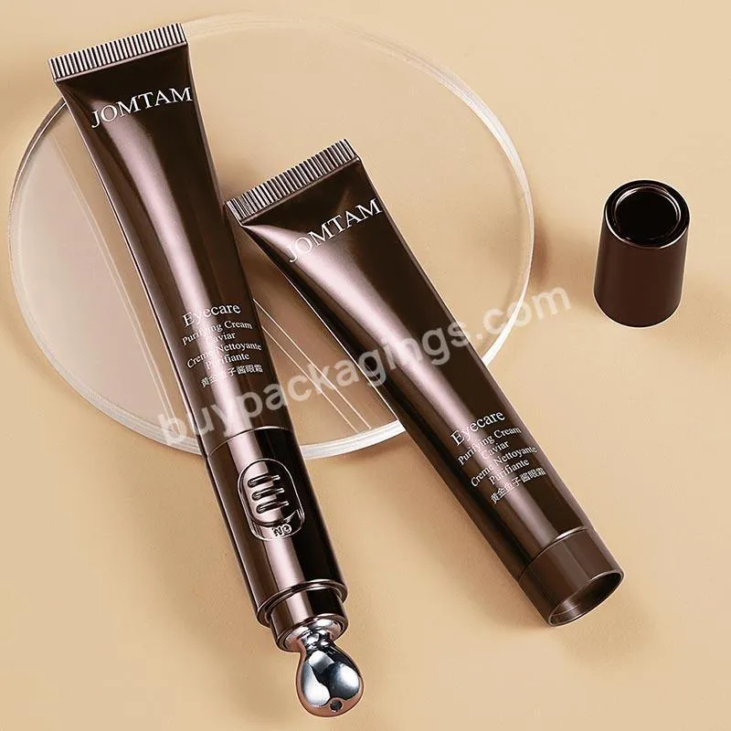 Wholesale Empty Refillable Eye Cream Vacuum Tube Aluminum Plastic Tube Manufacturer Cosmetics With Electric Vibration - Buy Black Cosmetic Packaging Paper Tube,Cream Tube Packaging,Cosmetic Tubes Packaging.
