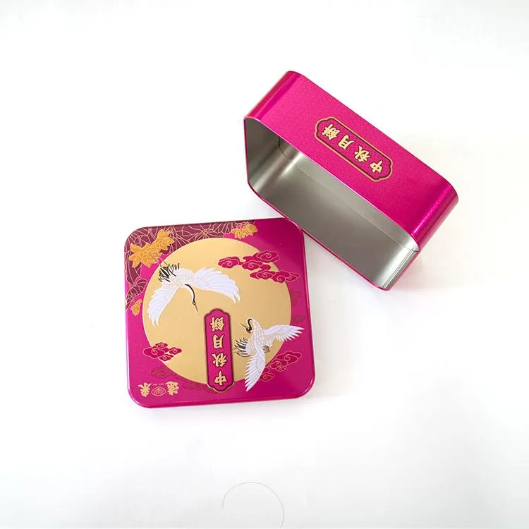 Wholesale Factory Custom biscuit candy tin gift can metal box for cookies