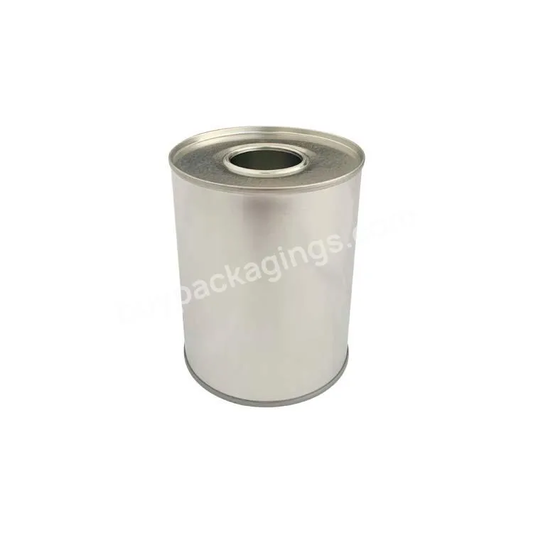 Wholesale Factory Price 500ml Oil Metal Tin Can With Lid For Oil Packaging - Buy Metal Tin Can,Oil Metal Tin Can,Tin Can With Lid.