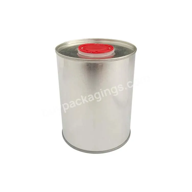 Wholesale Factory Price 500ml Oil Metal Tin Can With Lid For Oil Packaging - Buy Metal Tin Can,Oil Metal Tin Can,Tin Can With Lid.