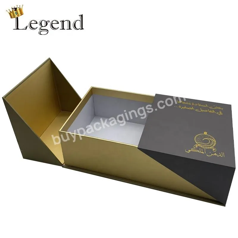 Wholesale High Quality Luxury Special Shape Cardboard Packaging Boxes High End Custom Double Door Gift Box