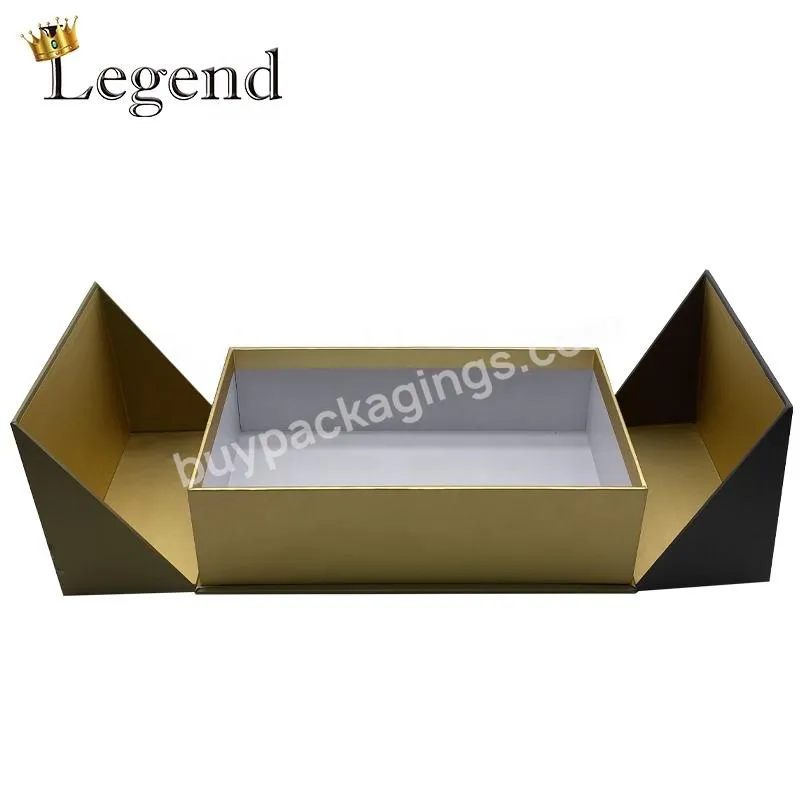 Wholesale High Quality Luxury Special Shape Cardboard Packaging Boxes High End Custom Double Door Gift Box