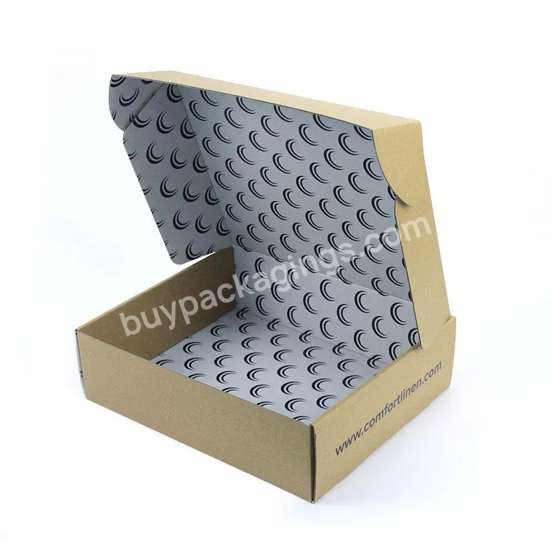 Wholesale Matt Mailer Box Brown Kraft Package Corrugated Shipping Boxes Custom Logo Paper Packaging Boxes - Buy High Quality And Moderate Price Paper Gift Box,Custom Logo Paper Packaging Boxes,Wholesale Matt Mailer Box Brown Kraft.