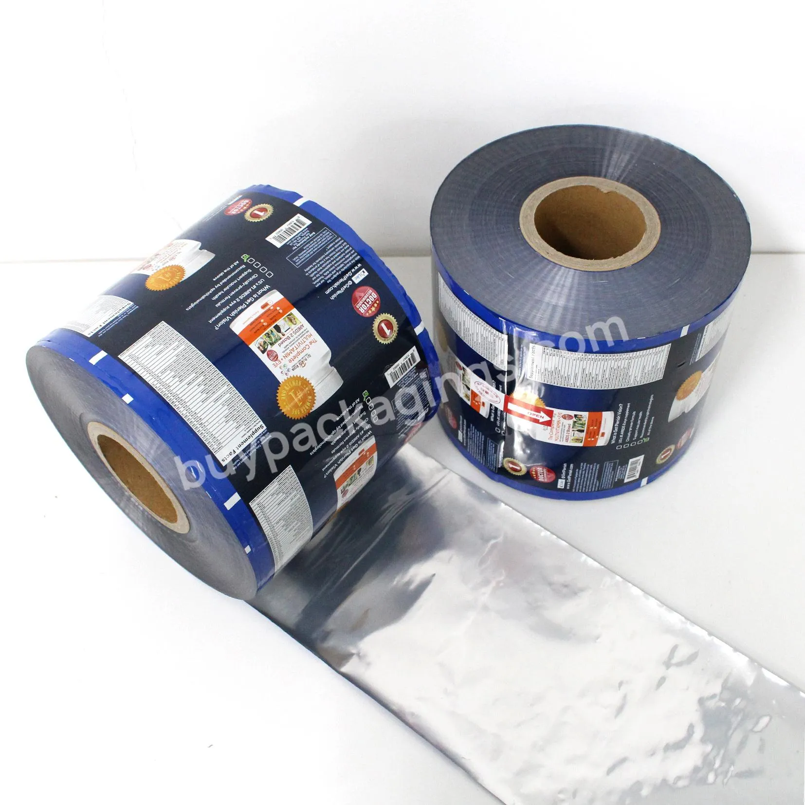 Wholesale Metalized Bopp Laminating Food Snack Packaging Plastic Roll Film 35mm - Buy Plastic Film Roll,Metalized Mylar Film,Roll 35mm Film.
