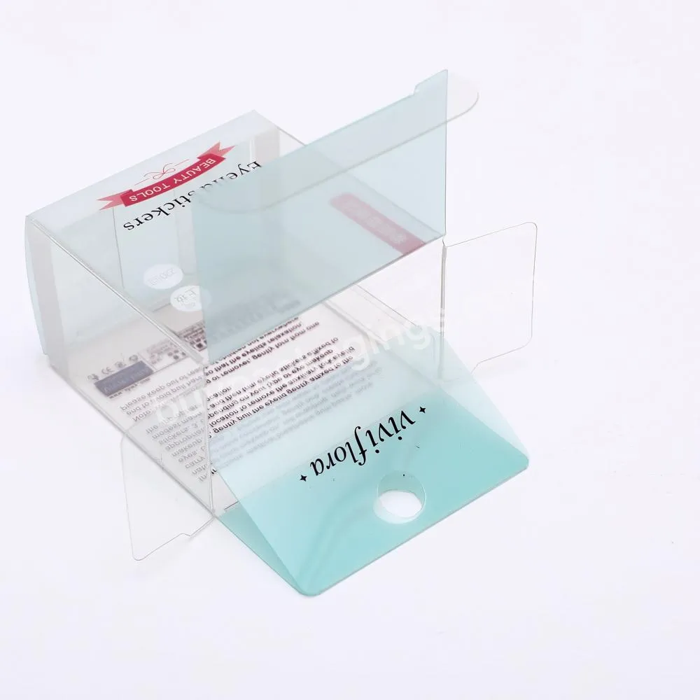 Wholesale Transparent Colorful Printing Packaging Plastic small empty Gift Box Custom Logo