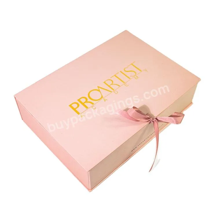 Women Sleepwear Pyjama Clothing Packaging Paper Box Customized Gift Box With Ribbon Pyjama Box - Buy Delivery Paper Packaging Box,Luxury Packaging Boxes Pyjamas,Pyjama Subscription Box.