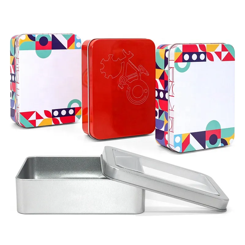 XPD Custom Printing Metal Packing Playing Gift Card Tin Box Can Containers Business Credit Cards Gift Metal Tin Box