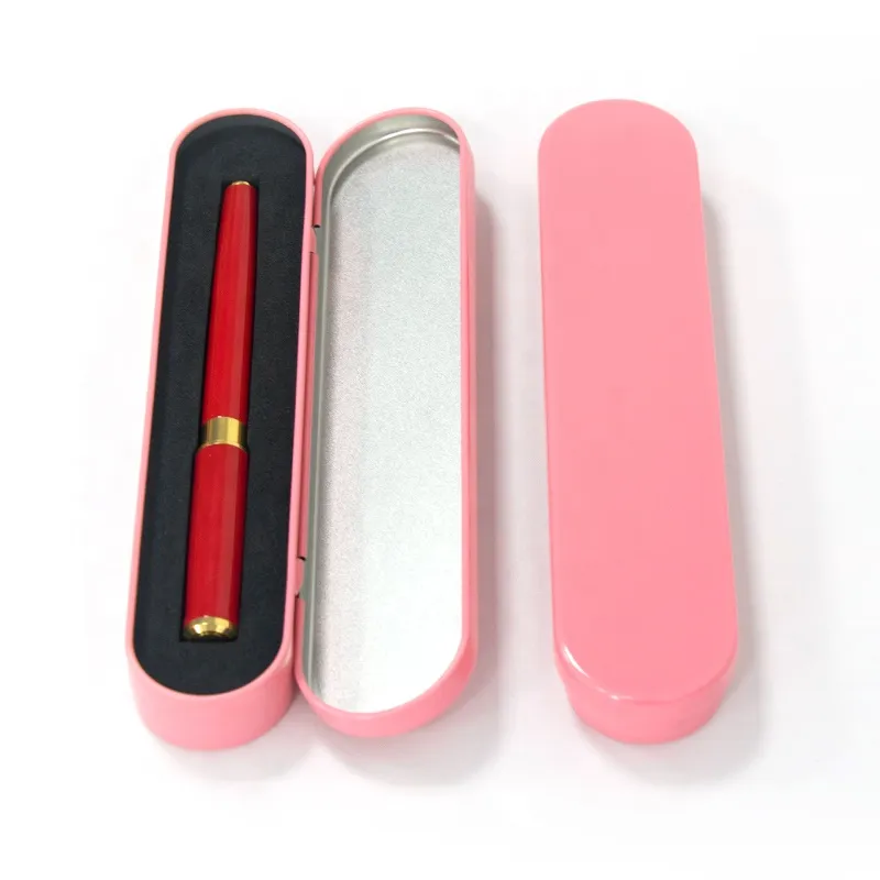 XPD Wholesale Custom Matte Tin Pen Gift Packing Box Tongue Scraper Acne Needle Beauty Tools Box