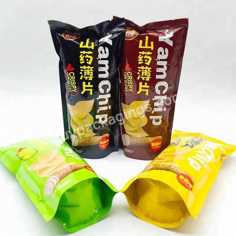 Yam Crisp Plantain Resealable Potato Chip Packaging Bags - Buy Resealable Potato Chip Packaging Bags,Plantain Chips Packaging Bags Potato Crisp,Potato Chips Bag Plastic Packaging Bag.