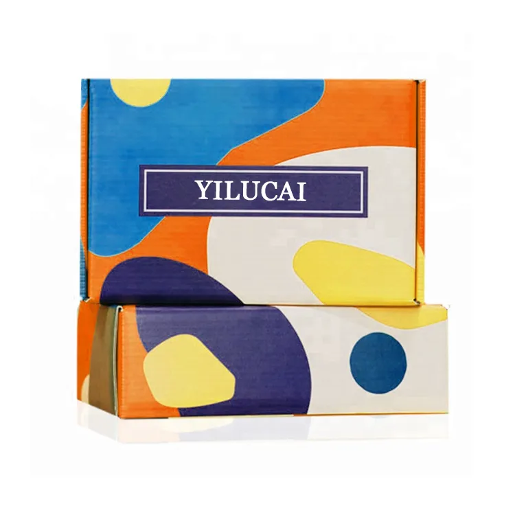 Yilucai Custom Corrugated Shoes Shipping Packaging Box for Men