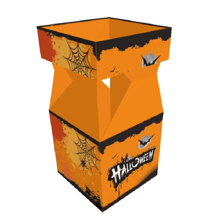 Yilucai Custom Cute Design Halloween Candy Paper Packaging Box