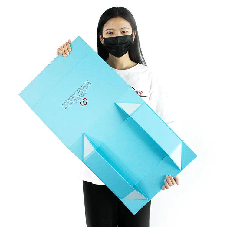 Yilucai Luxury Foldable Custom Print Lingerie Gift Underwear Packaging Box